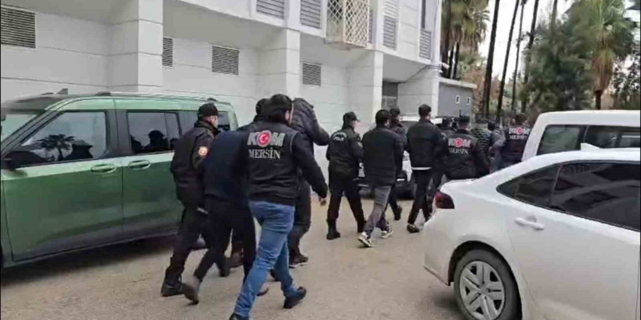Mersin Polisinden 117 Milyon Tl’lik Tefecilik Operasyonu: 12 Şüpheli Yakalandı