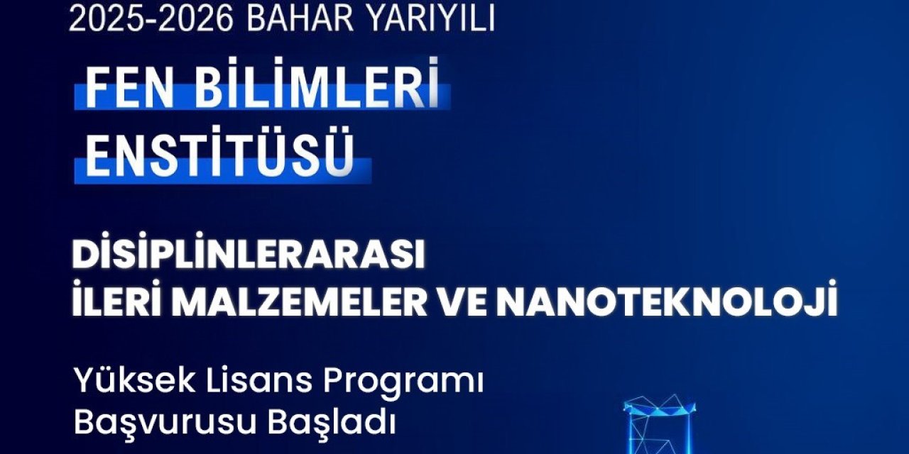 Nöhü Disiplinlerarası İleri Malzeme Ve Nanoteknoloji Yüksek Lisans Programı Açıldı