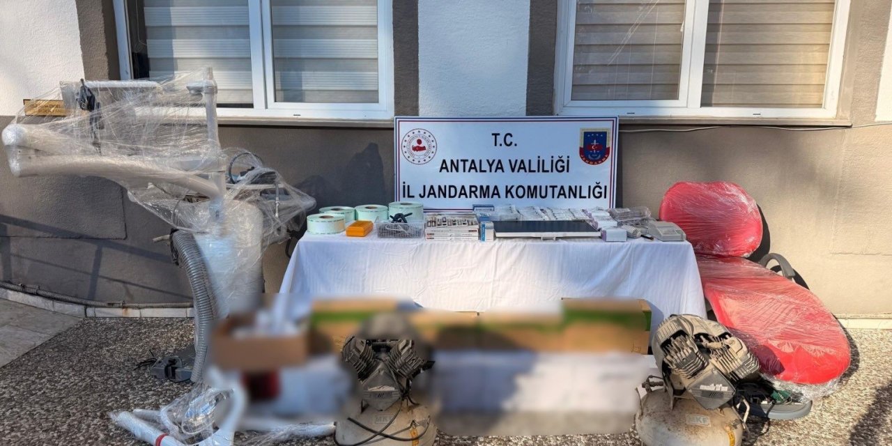 Antalya’da Diplomasız Kaçak Diş Tedavisi Yapan Şüpheliye Operasyon