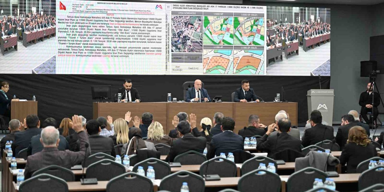 Mersin Büyükşehir Meclisinde 2,5 Milyar Tl’lik Borçlanma Tartışıldı