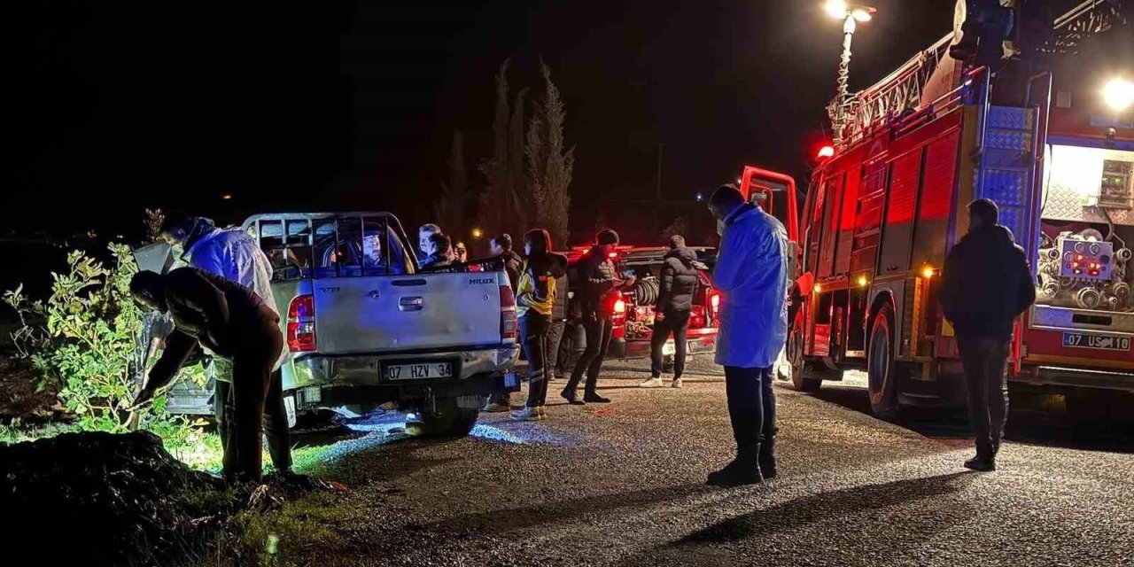 Antalya’da Araç İçinde Bulunan Yanmış Ceset Olayında Yeni Detaylar Ortaya Çıktı