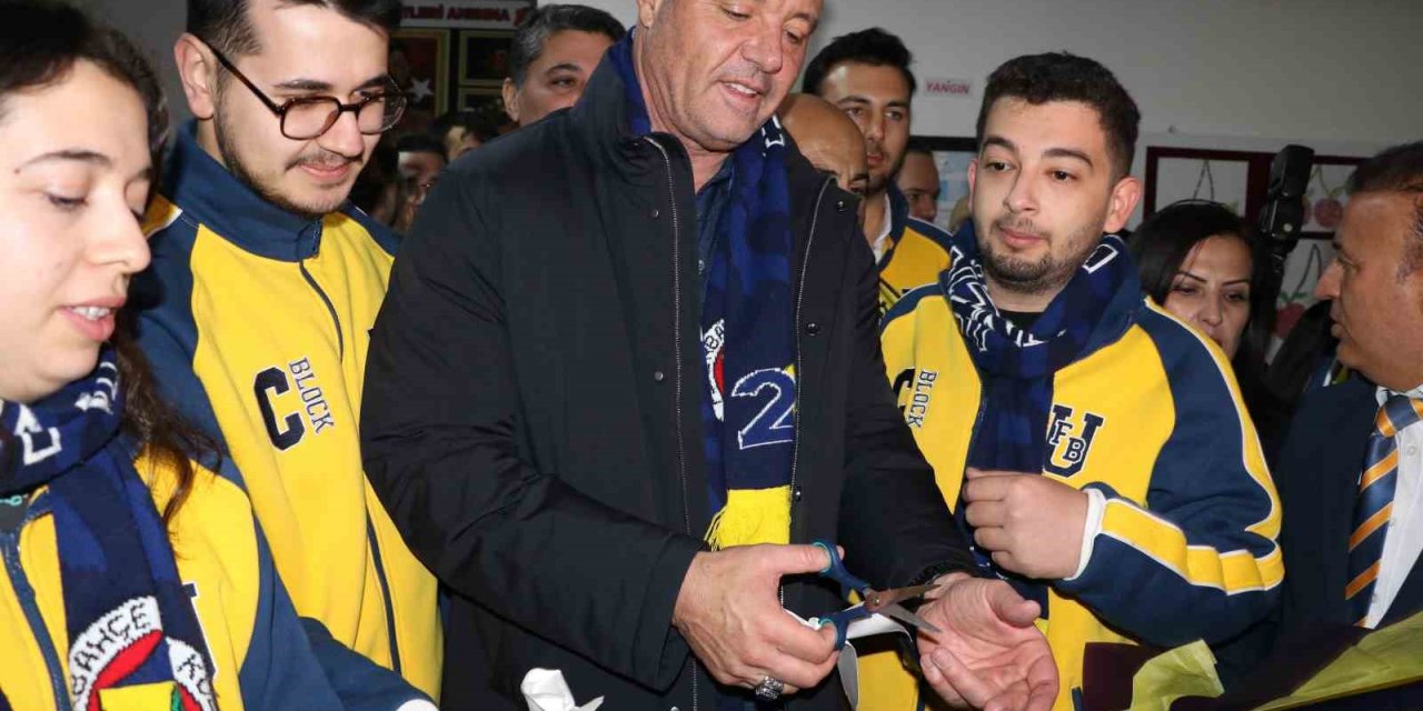 Fenerbahçe Başkanı Saran, Alanya’da Kütüphane Açılışına Katıldı
