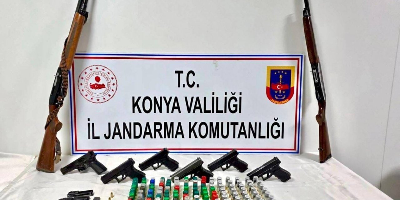 Konya’da Silah Operasyonu: 2 Tutuklama
