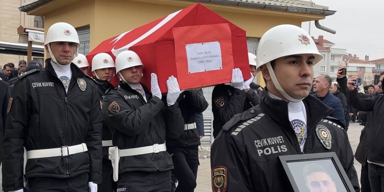 Görev Şehidi Polis Memuru Fatih Oral Son Yolculuğuna Uğurlandı