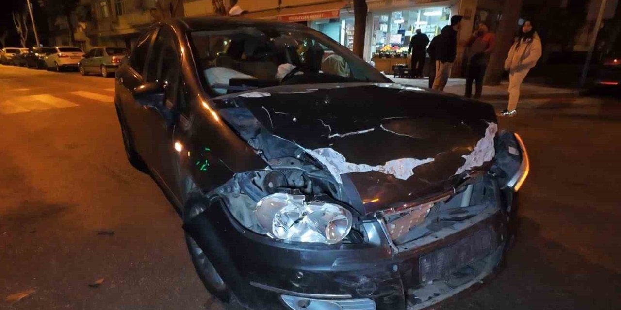 Karaman’da İki Otomobil Çarpıştı: 1 Yaralı