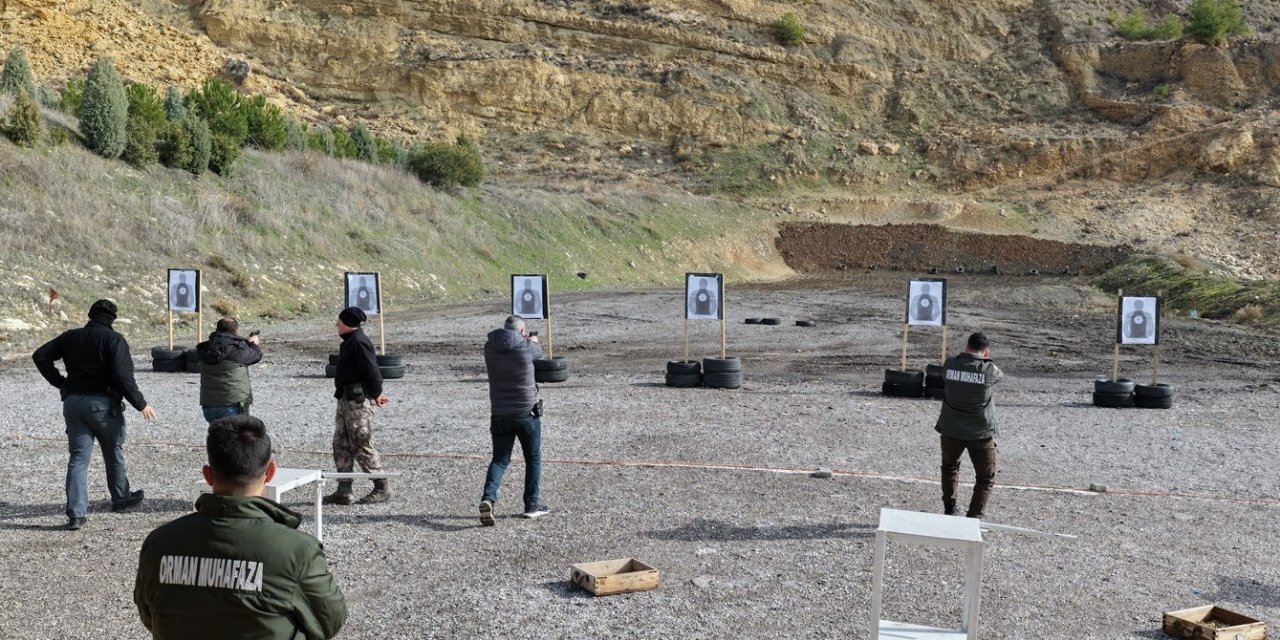 Mersin’de Orman Muhafaza Personeline Atış Eğitimi