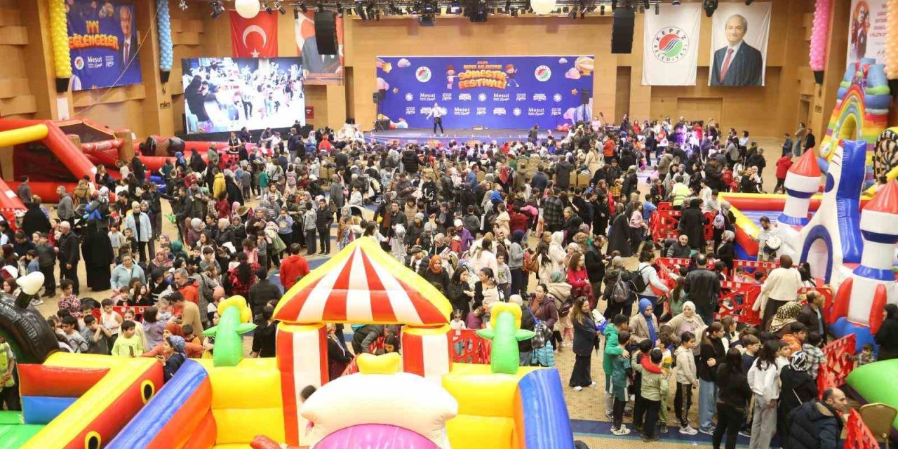 Kepez’in Sömestir Festivali Çocuklara Şenlik Yaşatıyor