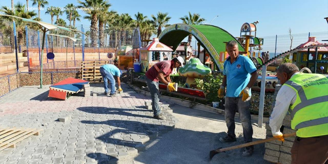 Mersin'de Kedilerin "Miyav Park"ı Yenilendi