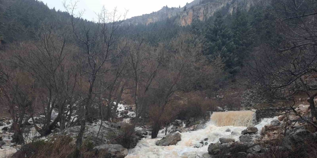 Konya’da Aygırdibi Kaynağı Erken Coştu