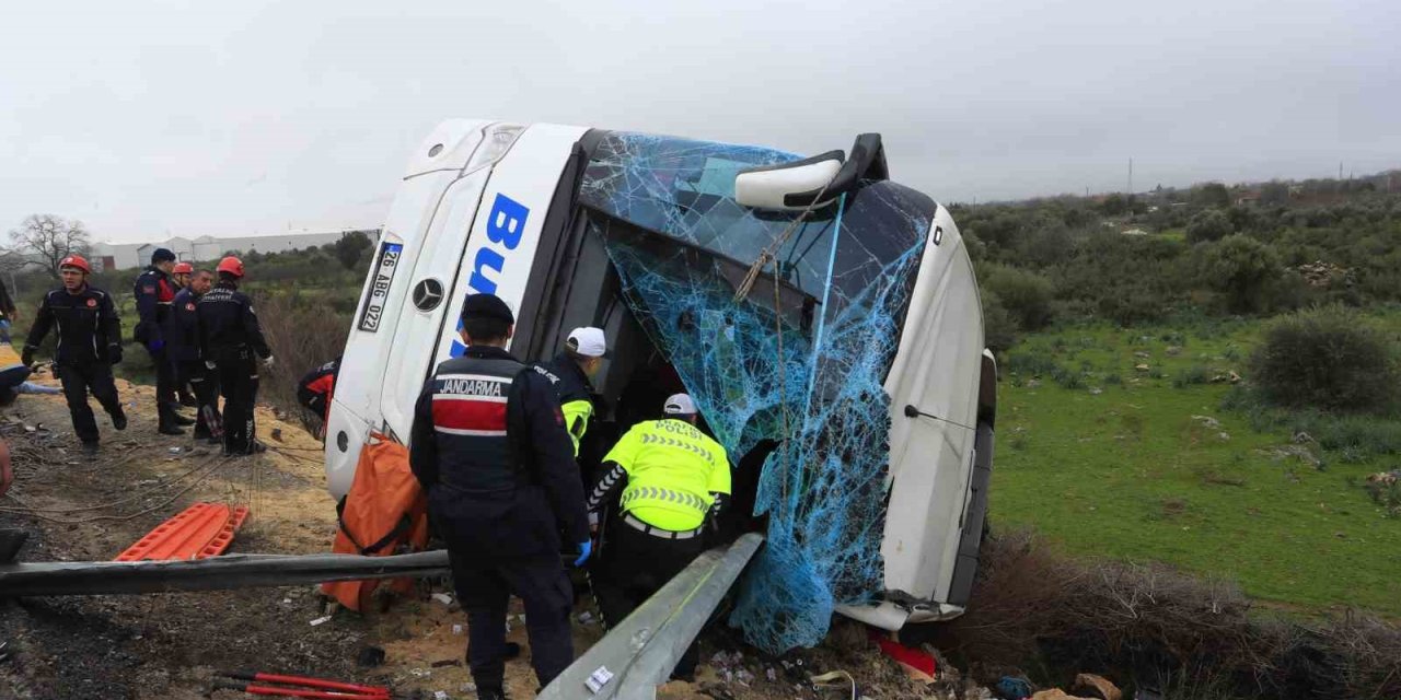 Antalya’da Otobüs Kazasında Ölenlerin İsimleri Belli Oldu