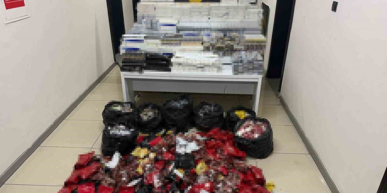 Mersin’de Sigara Kaçakçılarına Operasyon: 4 Tutuklama