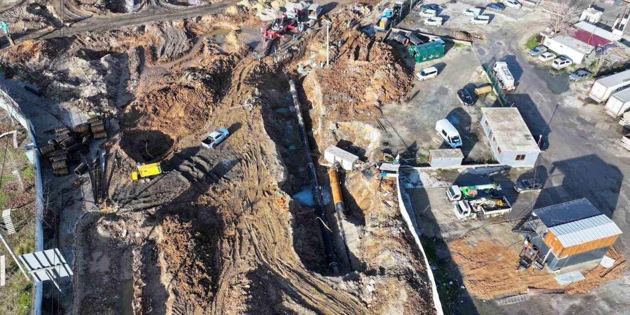 Meski Ana İçme Suyu Hattında Deplase Çalışmasını Tamamladı