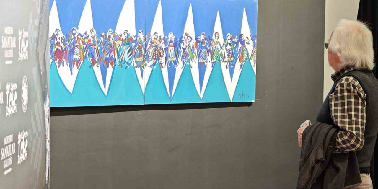 Teke Zeybekleri Resim Sergisi Kepez’de Sanatseverlerle Buluştu