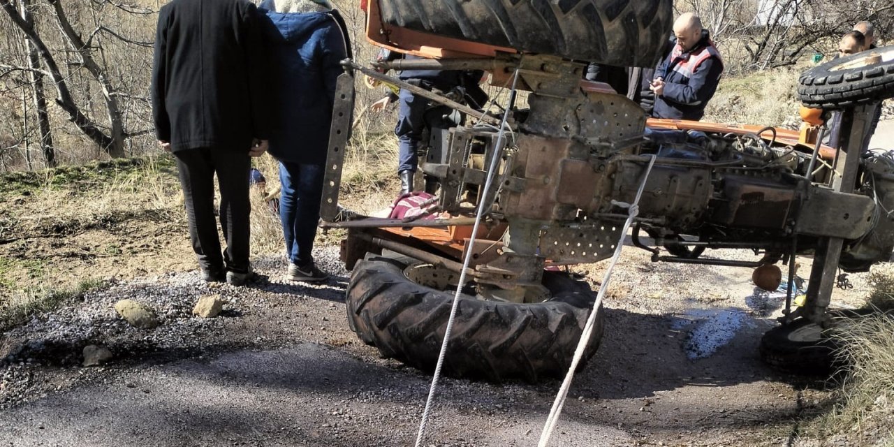 Karaman’da Traktör Kazası: 1 Ölü, 1 Yaralı