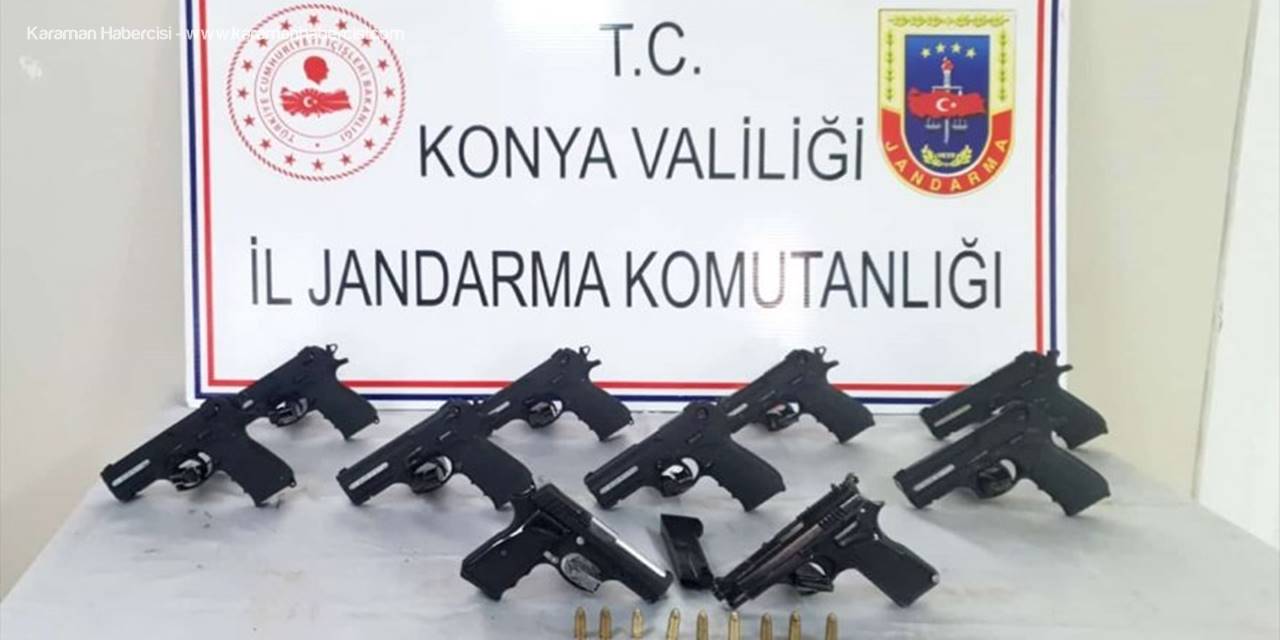 Konya'da Silah Kaçakçılığı Operasyonu