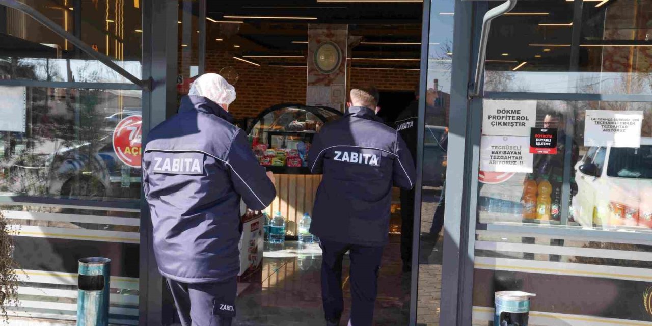 Meram Zabıtasından Fırın Ve Pastanelere Sıkı Takip