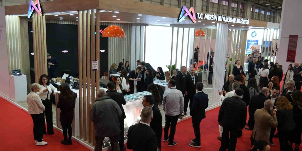 Mersin Büyükşehir Belediyesi, Fuarda Kentin Turizm Potansiyelini Tanıttı