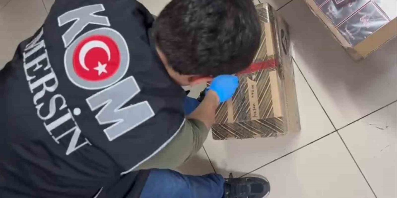 Mersin’de 459 Adet Kaçak Parfüm Ele Geçirildi