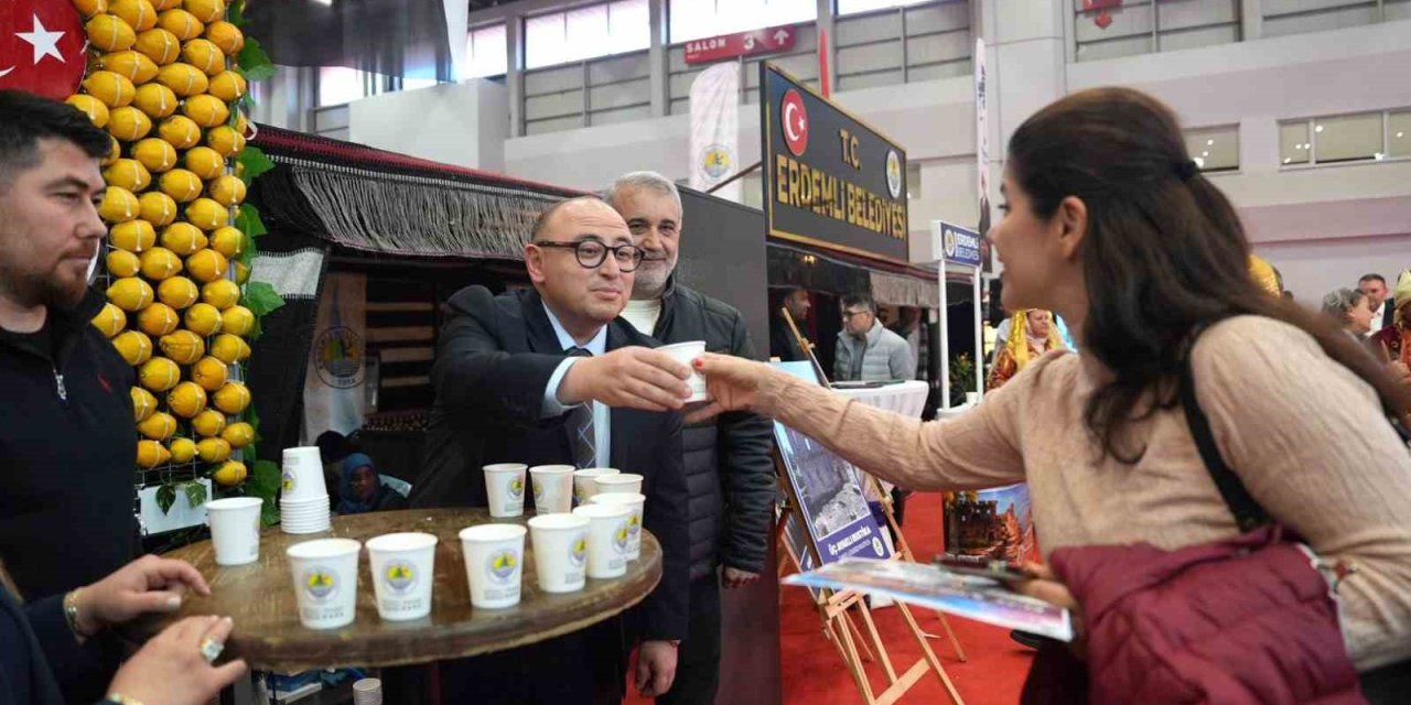 Erdemli, Emıtt Fuarı’nda Ziyaretçilerin İlgi Odağı Oldu