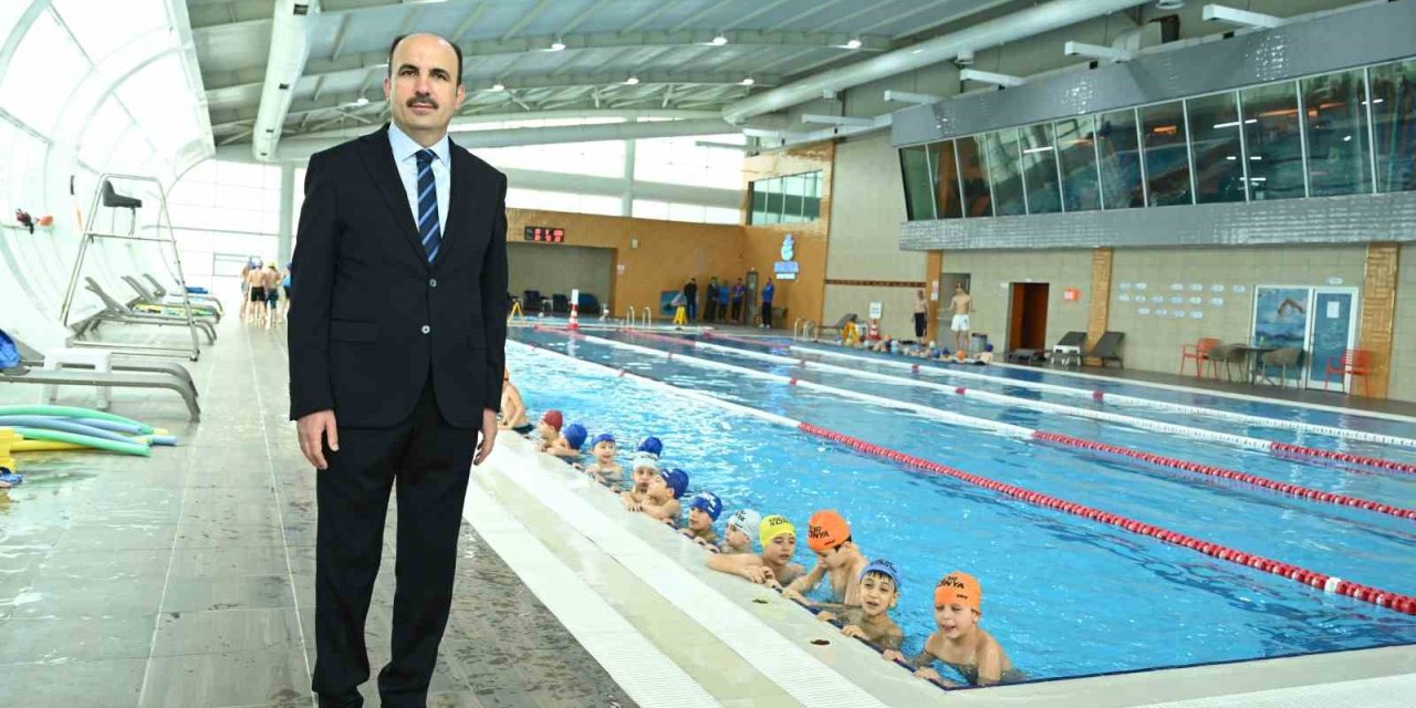 Başkan Altay: "hedefimiz 31 İlçemizin Tamamında İlkokul Üçüncü Sınıf Öğrencilerine Yüzme Öğretmek"