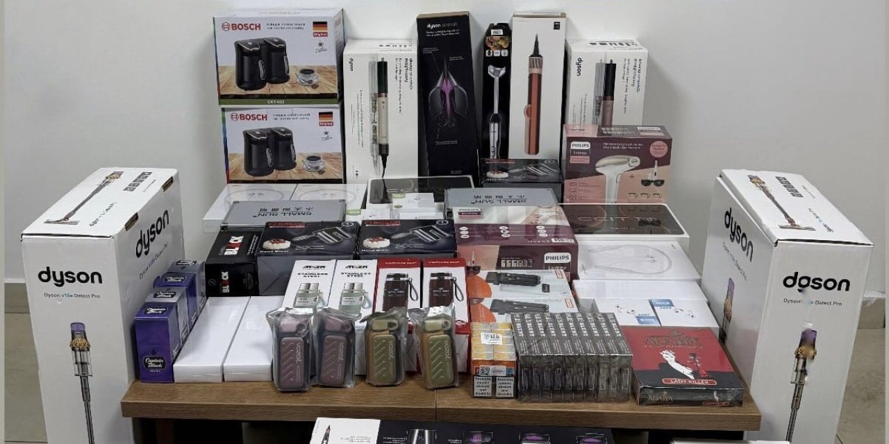 Otobüsteki Yolcuların Valizinde Gümrük Kaçağı Ürünler Ele Geçirildi