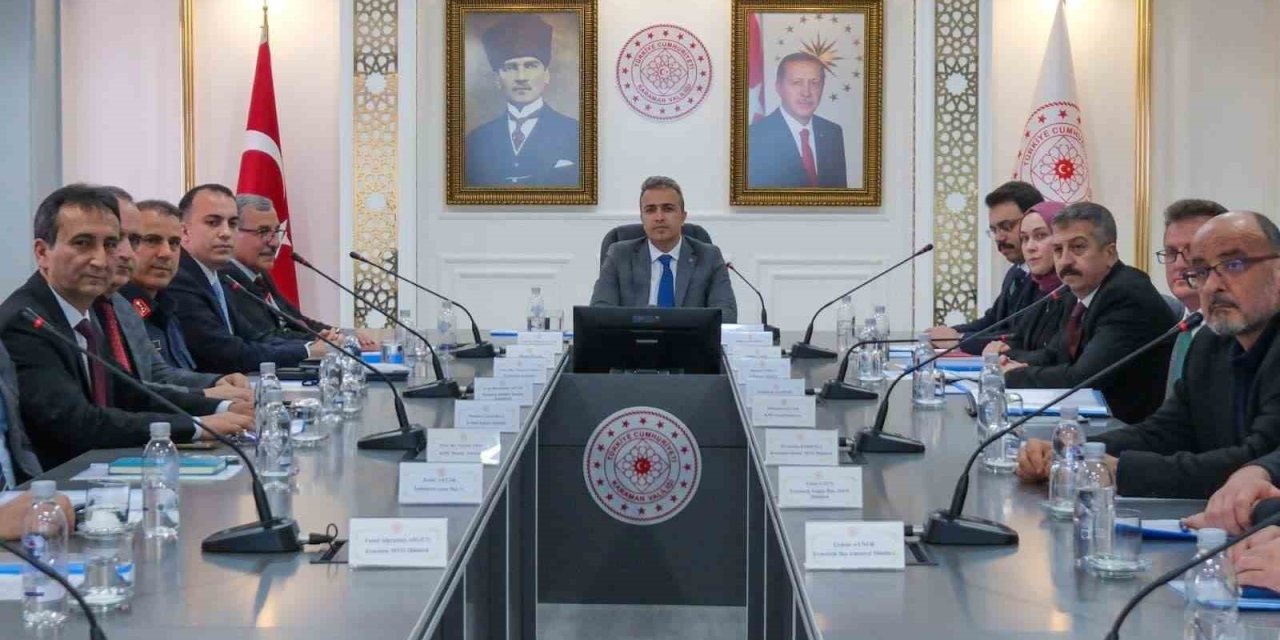 Karaman’da Üniversite Güvenlik Koordinasyonu Toplantısı Gerçekleştirildi