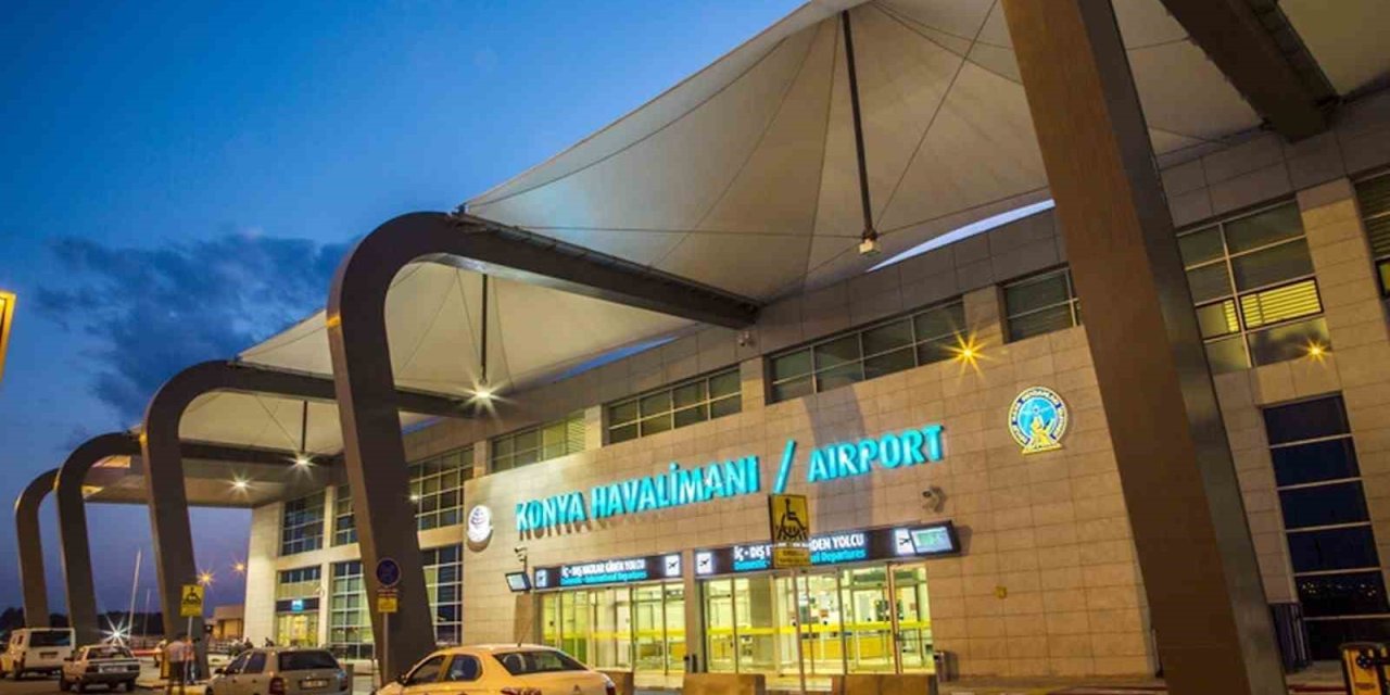 Konya Havalimanı Ocak Ayında 93 Bin 198 Yolcuya Hizmet Verdi