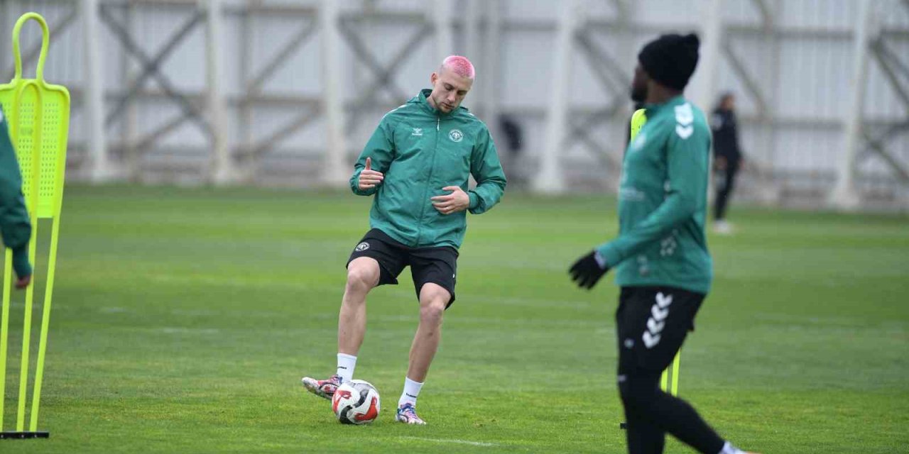 Konyaspor, Corendon Alanyaspor Maçı Hazırlıklarına Devam Etti