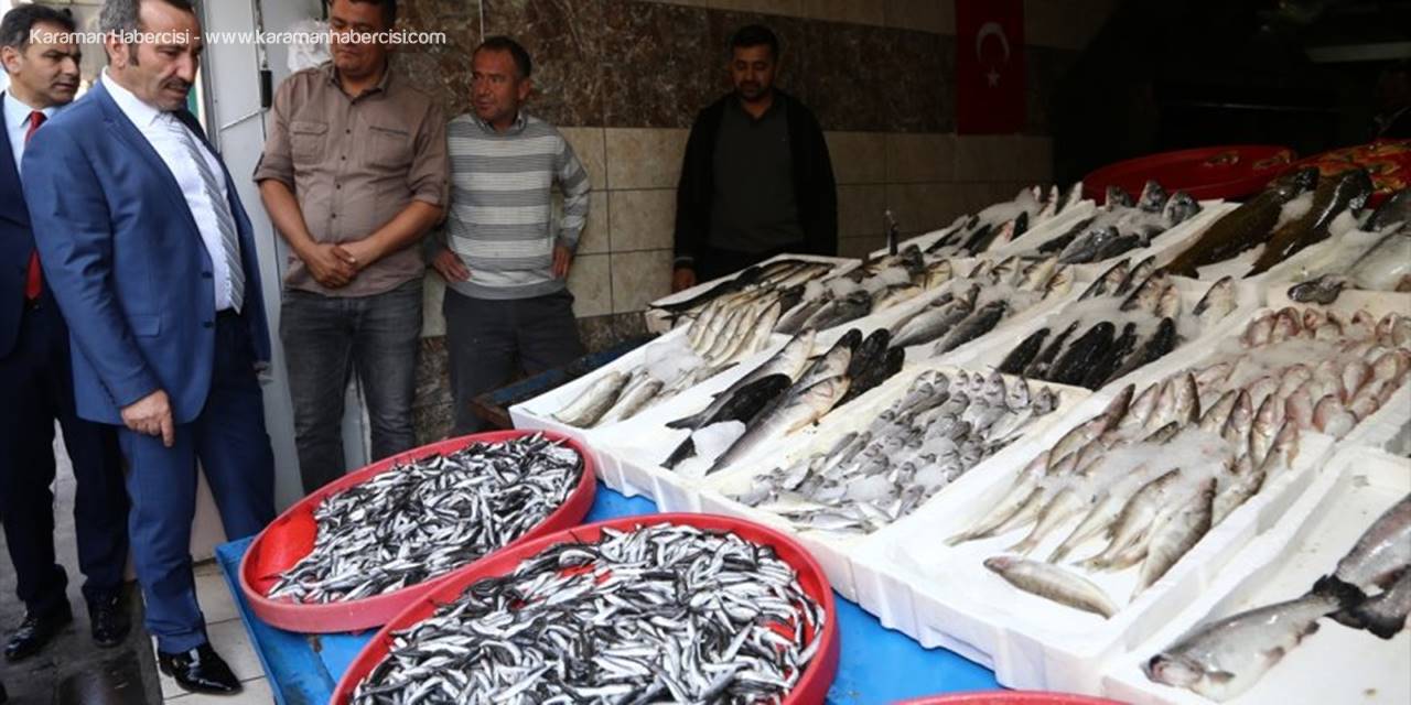 Aksaray Valisi Ali Mantı, Esnaf Ziyaretinde