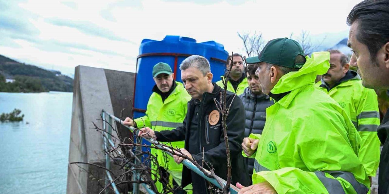 Alanya Dim Barajının Kotu Dün İtibariyle 168,91 Metreye Ulaştı