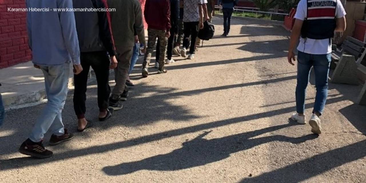 Mersin’de 74 Kaçak Göçmen Yakalandı