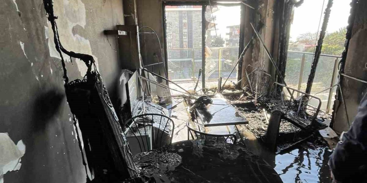 Alanya’da Korkutan Yangın