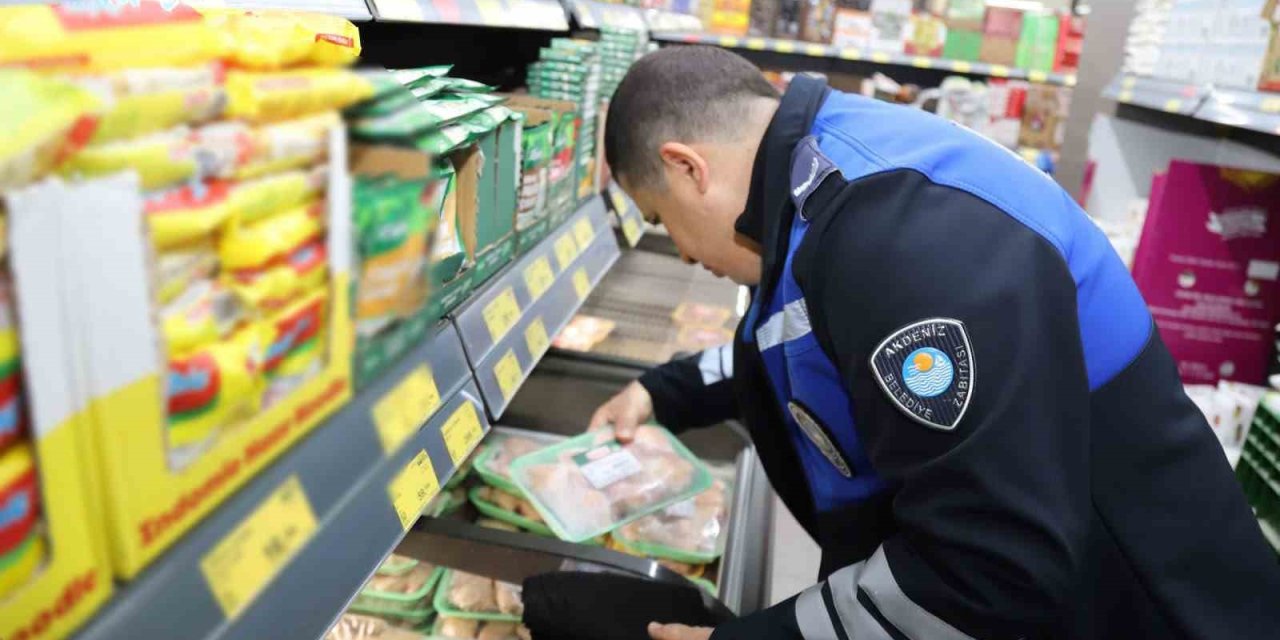 Akdeniz’de Ramazan Ayı Öncesi Market Ve Fırınlara Sıkı Denetim