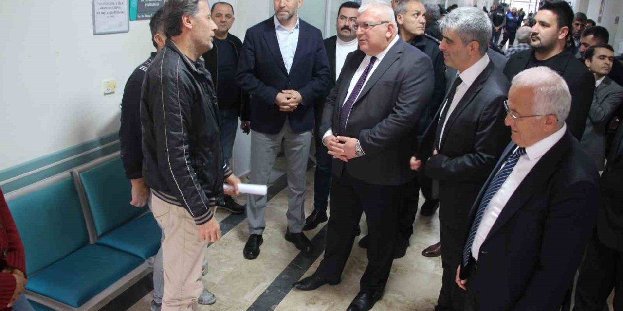 Kumluca Devlet Hastanesi’nde 1 Yılda 424 Bin 651 Hasta Muayene Edildi