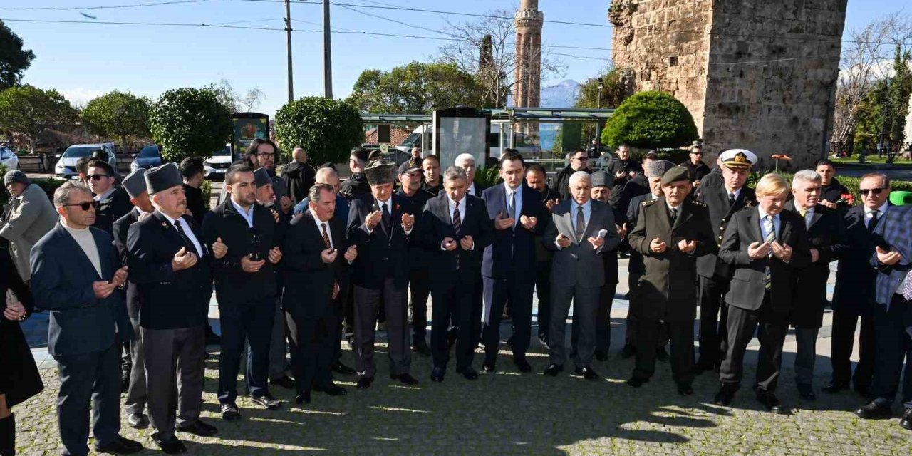 Antalya’nın Kurtuluş Savaşı’nda Verdiği İlk Sivil Şehidi Törenle Anıldı