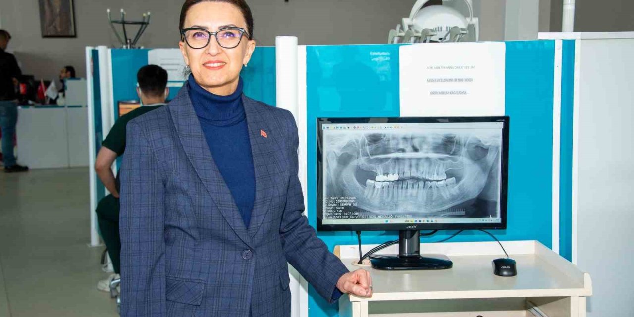 Selçuk Üniversitesi, Beyhekim’de Ağız - Diş Sağlığı Hizmetlerine Devam Ediyor