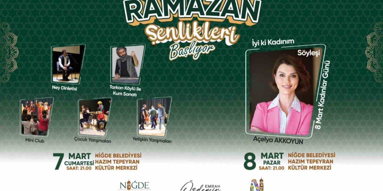 Niğde’de Ramazan Coşkusu Başladı