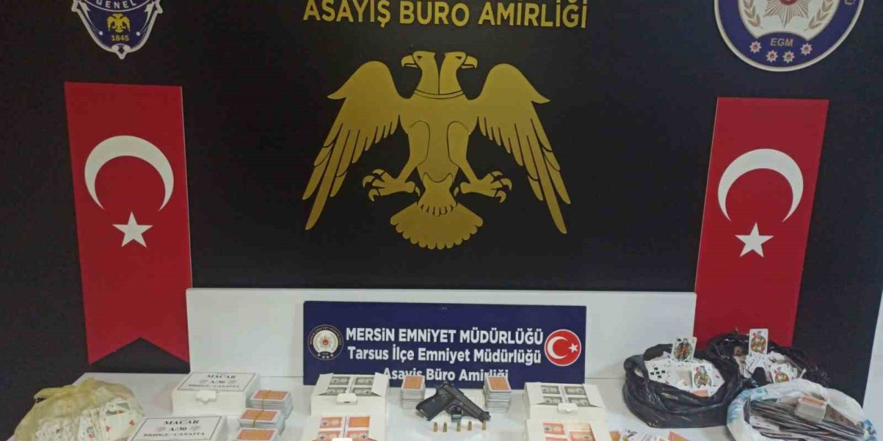 Tarsus’ta Kahve Ve Derneklere Kumar Baskını