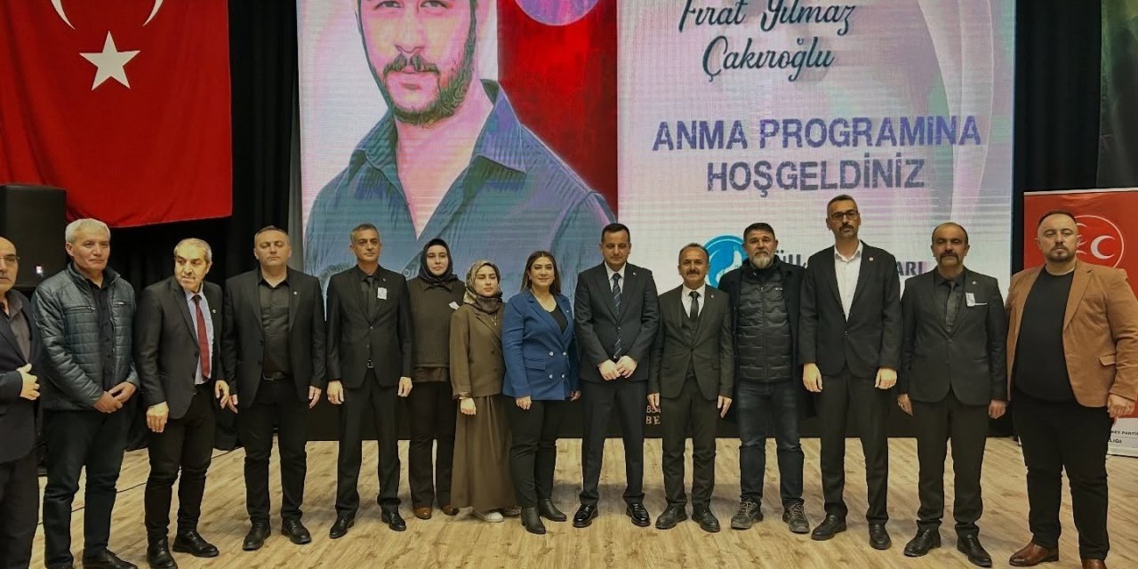 Akşehir’de Fırat Yılmaz Çakıroğlu İçin Anma Programı Düzenlendi
