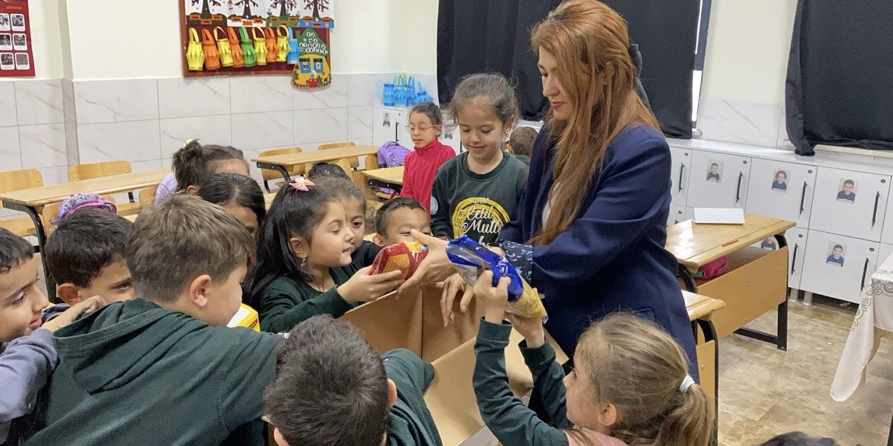 Ramazan’da Minik Öğrencilerden Anlamlı Destek