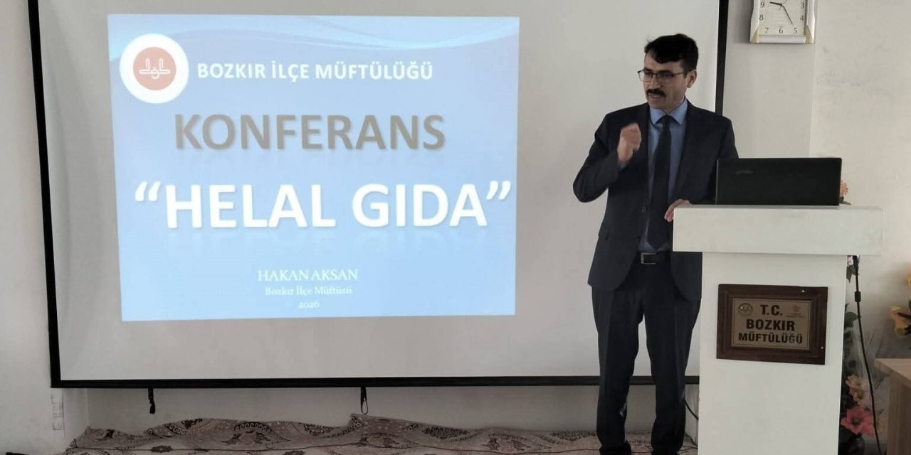 Bozkır’da "helal Gıda" Konulu Konferans