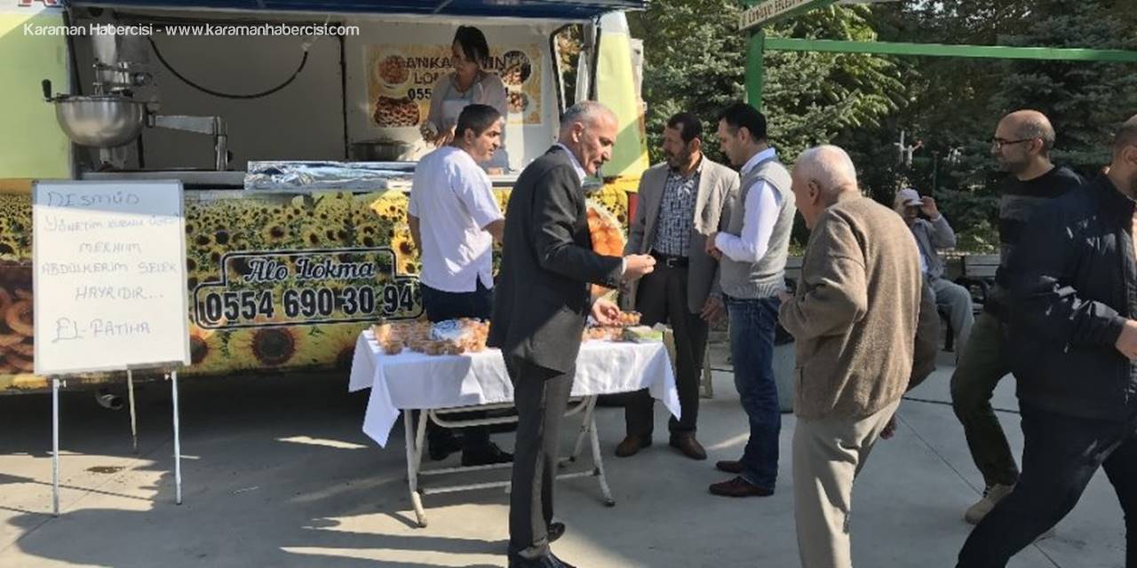 Desmüd Vefat Eden Üyesi İçin Lokma Döktürdü