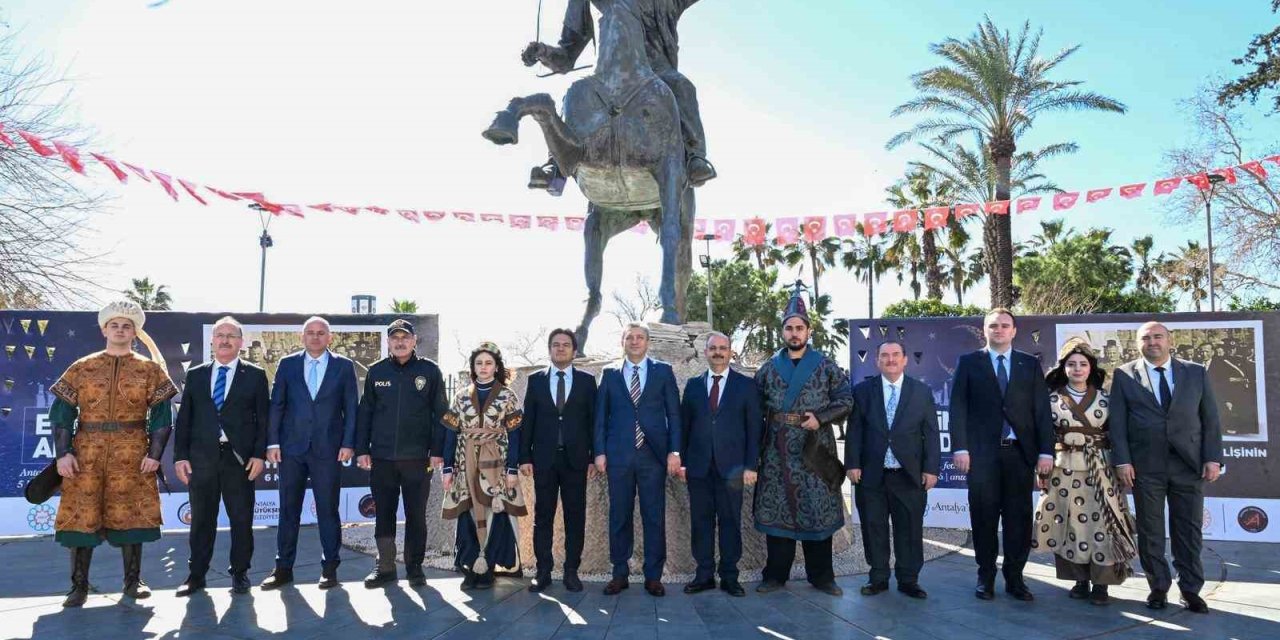 Antalya’da 819. Fetih Ve 96. Yıl Coşkusu