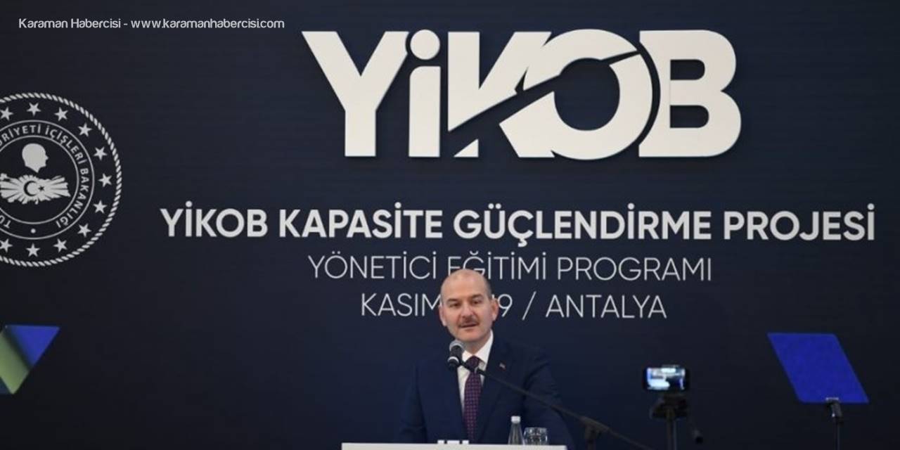 Bakan Soylu: "Hangi Terör Örgütü Varsa Ezer Geçeriz"