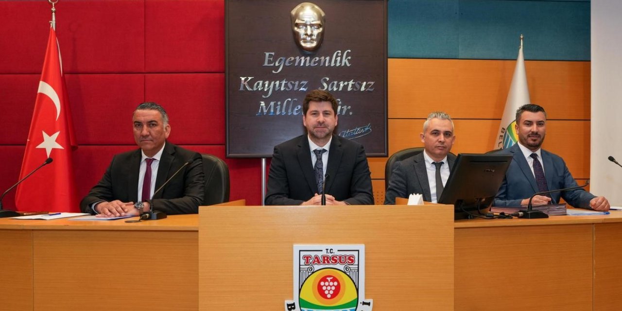 Tarsus Belediyesi Meclisinde Yatırım, Dayanışma Ve Yeni Projeler Öne Çıktı
