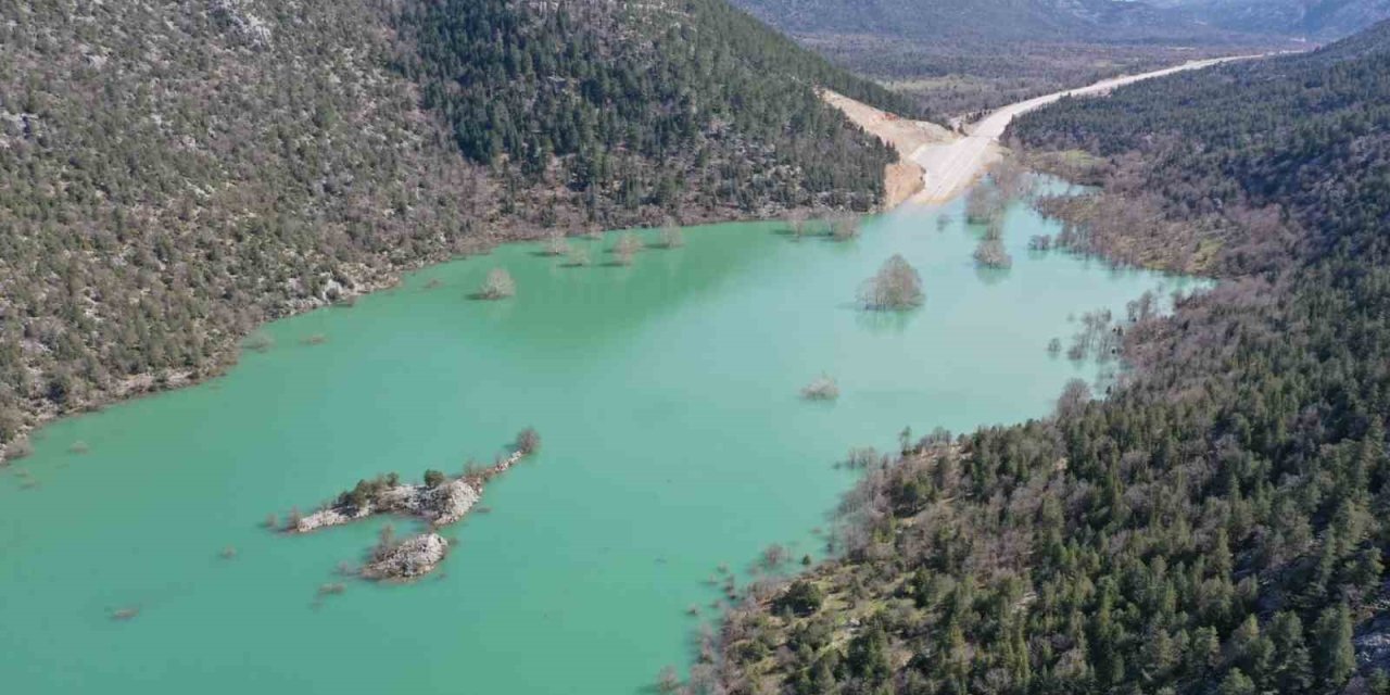 Antalya-konya Karayolunda Son Durum Dron İle Görüntülendi: 4 Kilometrelik Kısım Sular Altında