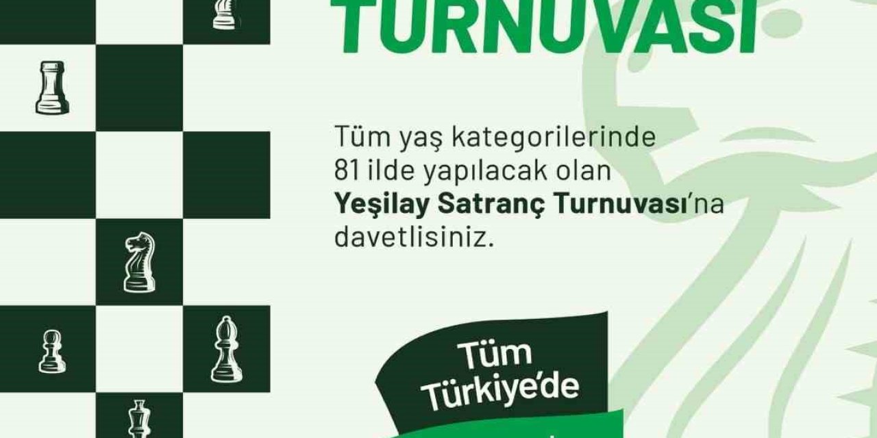 Niğde’de Yeşilay Haftası Satranç Turnuvası İçin Başvurular Başladı