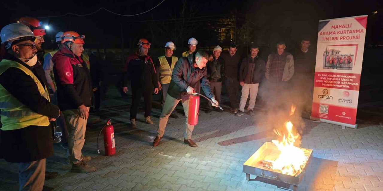 Akşehir’de Mak Projesi Kapsamında Afet Bilinci Eğitimleri Sürüyor
