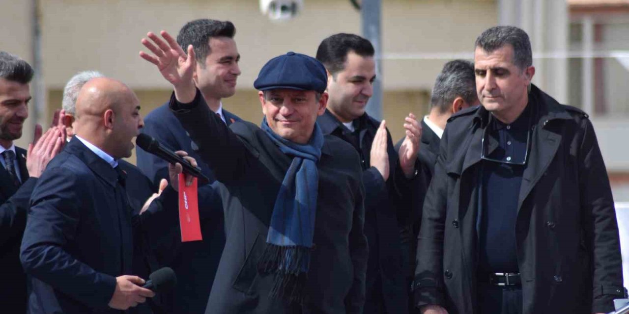 Chp Genel Başkanı Özel: "karaman’da Da Türkiye’de De Mutlaka Birinci Parti Olacağız"