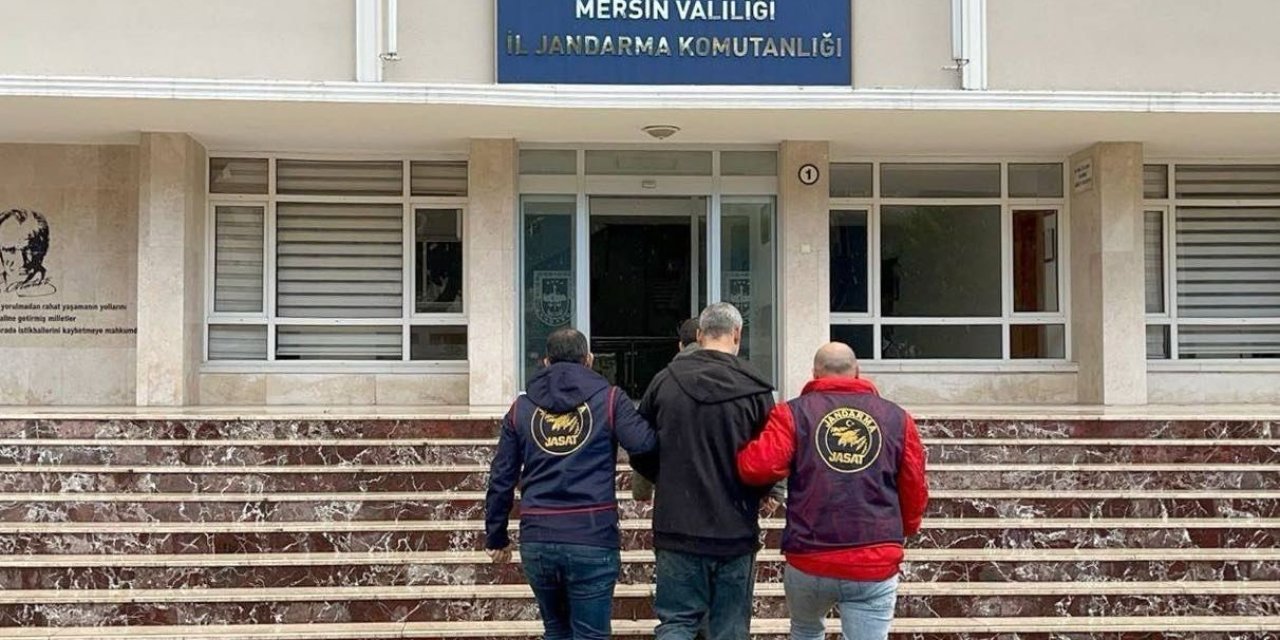 Mersin’de 19 Yıl Hapis Cezası Bulunan Şahıs Jandarmadan Kaçamadı